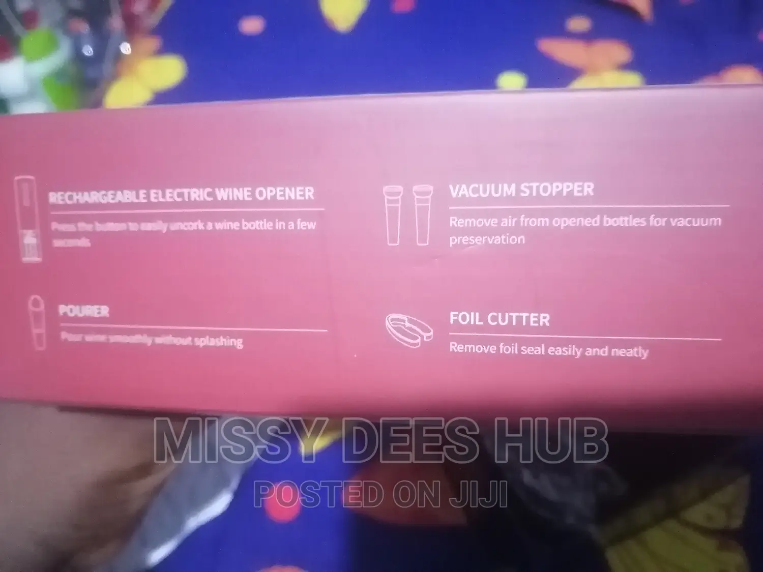 7-in-1 Electric Wine Set With Charging Base ( Rechargeable)
