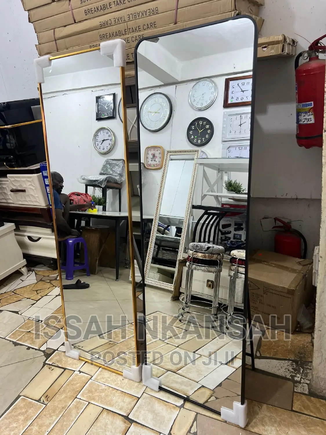 Standing Mirror. And Wall Type