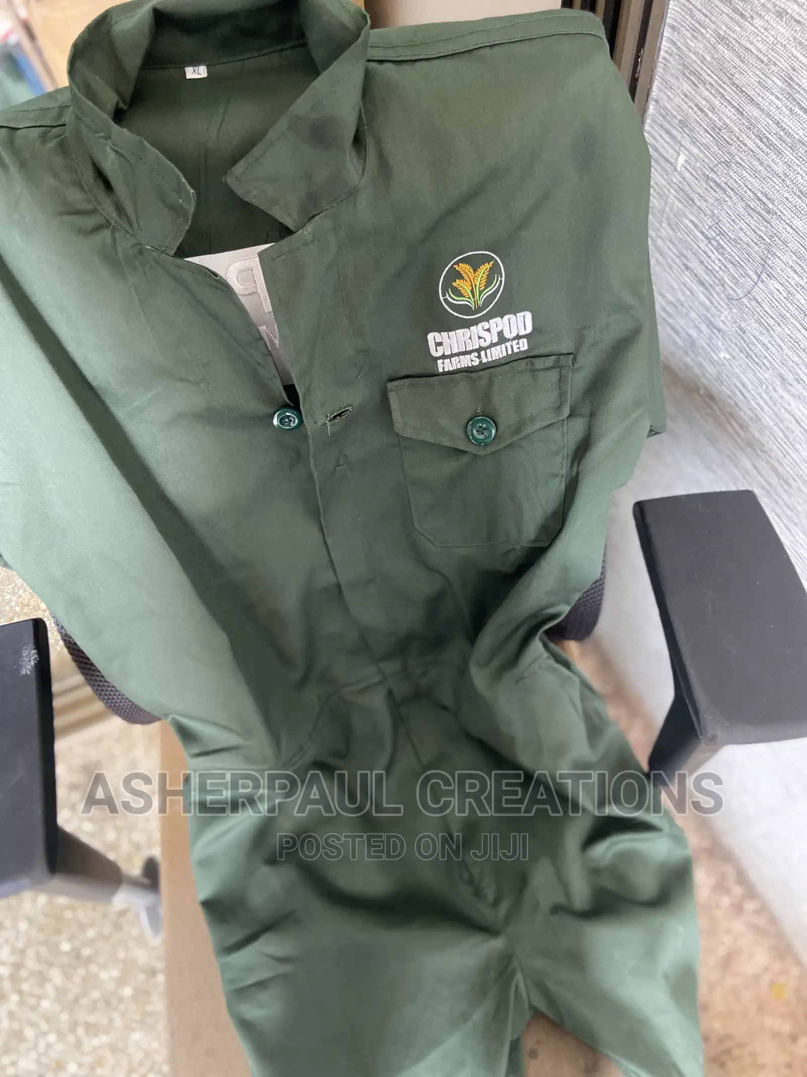Sew and Customise Your Overall With Ur Company Name