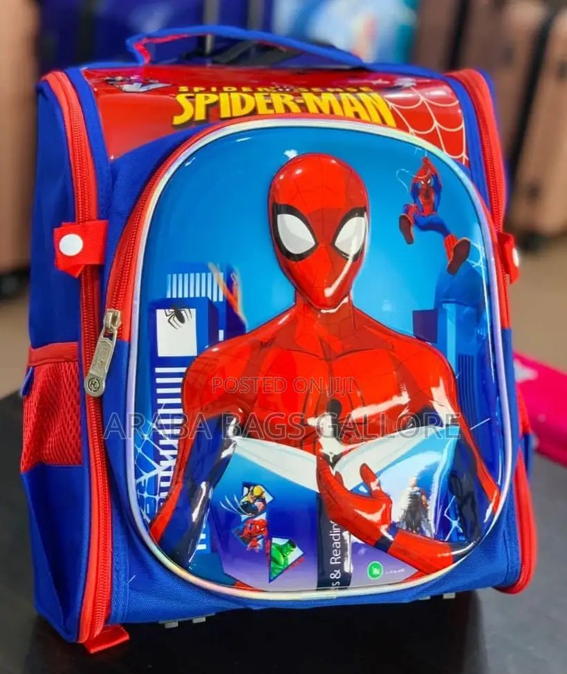 Quality Box Folding Spiderman Bag 