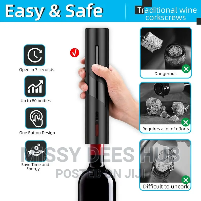 2-in-1 Wine Opener ( Rechargeable)