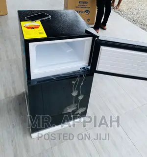 High Sufficient Pearl Table Top Refrigerator(PF-10T)Black.