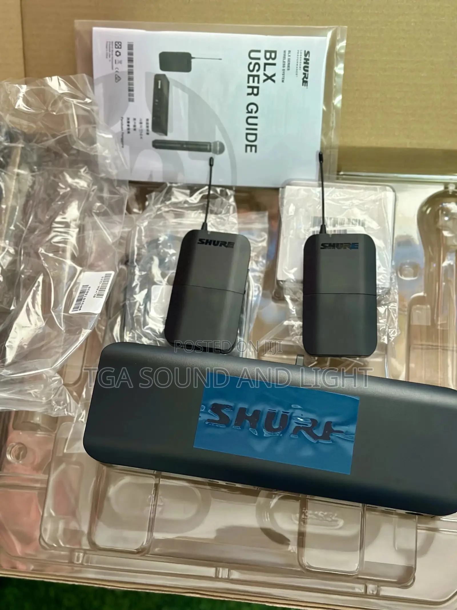Shure Wireless Headset Mic With Blx System Receiver