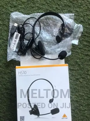 Behringer USB Mono Headset With Swivel Microphone (Hs10)