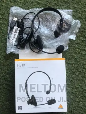 Behringer USB Mono Headset With Swivel Microphone (Hs10)