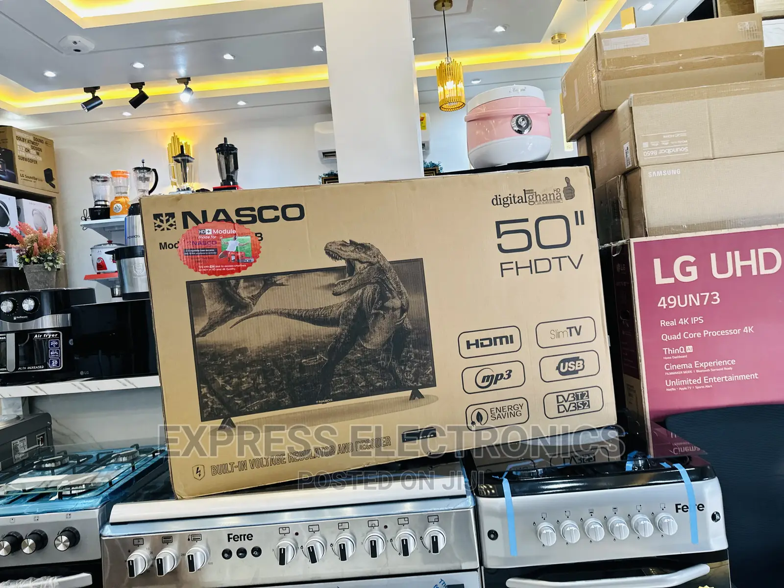 Purchase the Best Nasco 50”FHD Satellite Digital Tv 