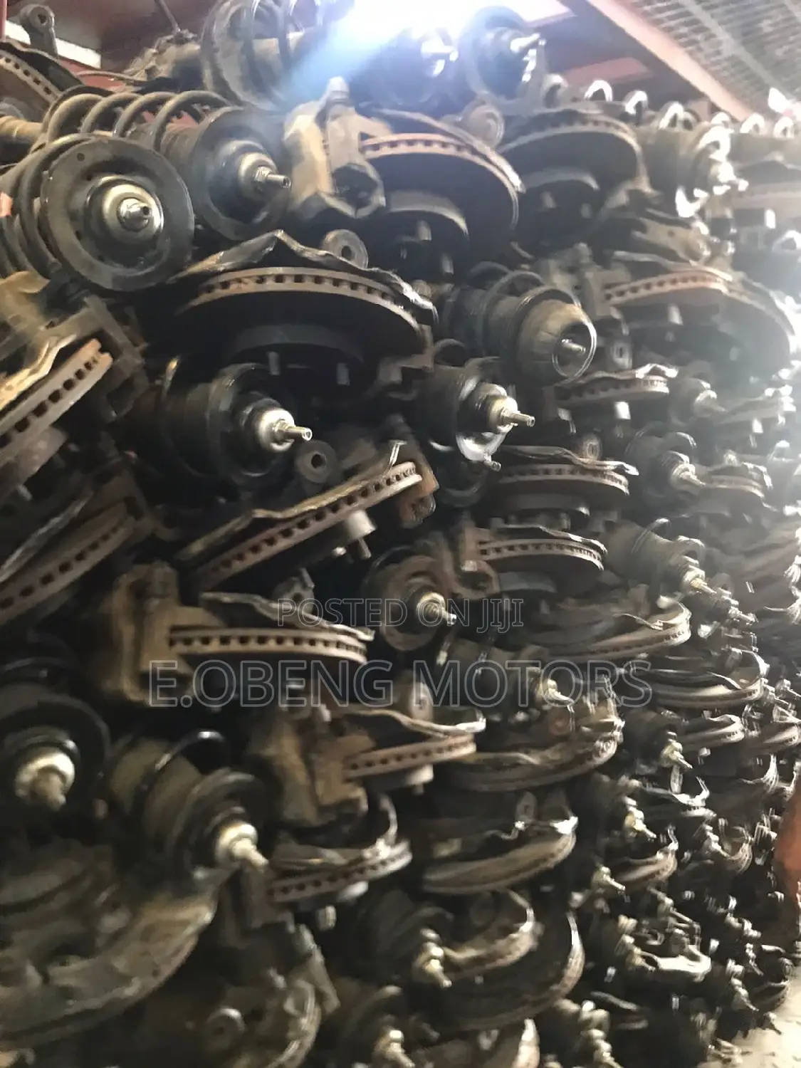 Front and Back Hubs for All Cars Type Original Home-Used