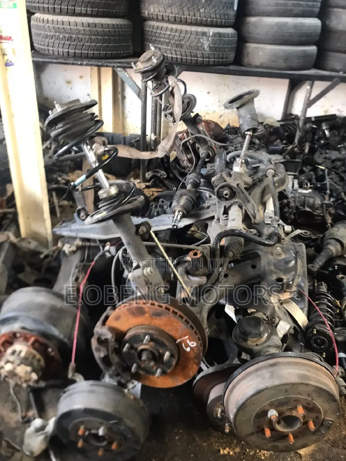 Front and Back Hubs for All Cars Type Original Home-Used