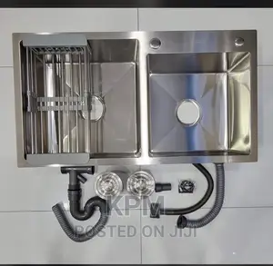 Armless Kitchen Sink Cabinet Double Bowl