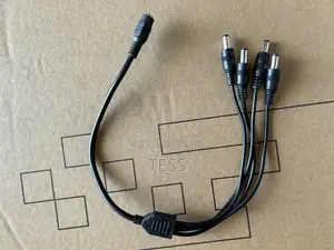 4way (4port) Power Splitter CCTV for 4 Cameras
