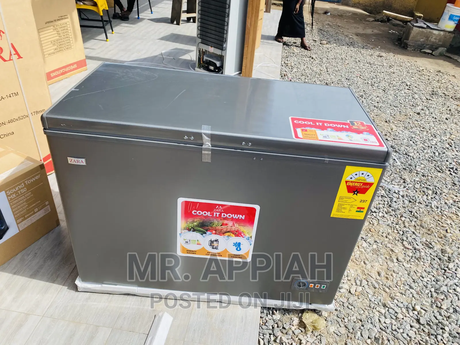 Durable and Affordable Zara 360 Chest Freezer(1 Door)270tr.