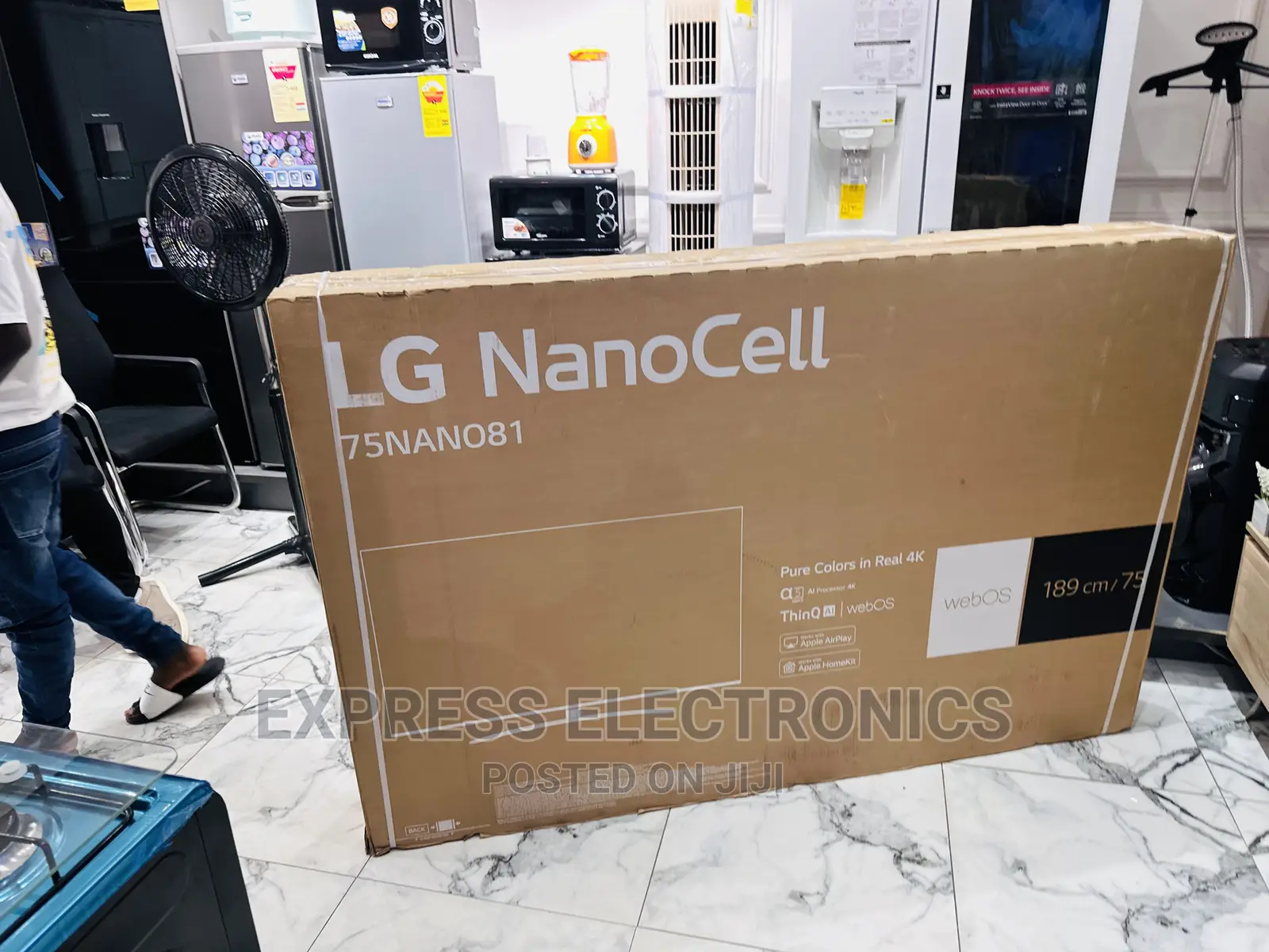 Intelligent Signals Processing UHD Nanocell Lg 75”Nano81
