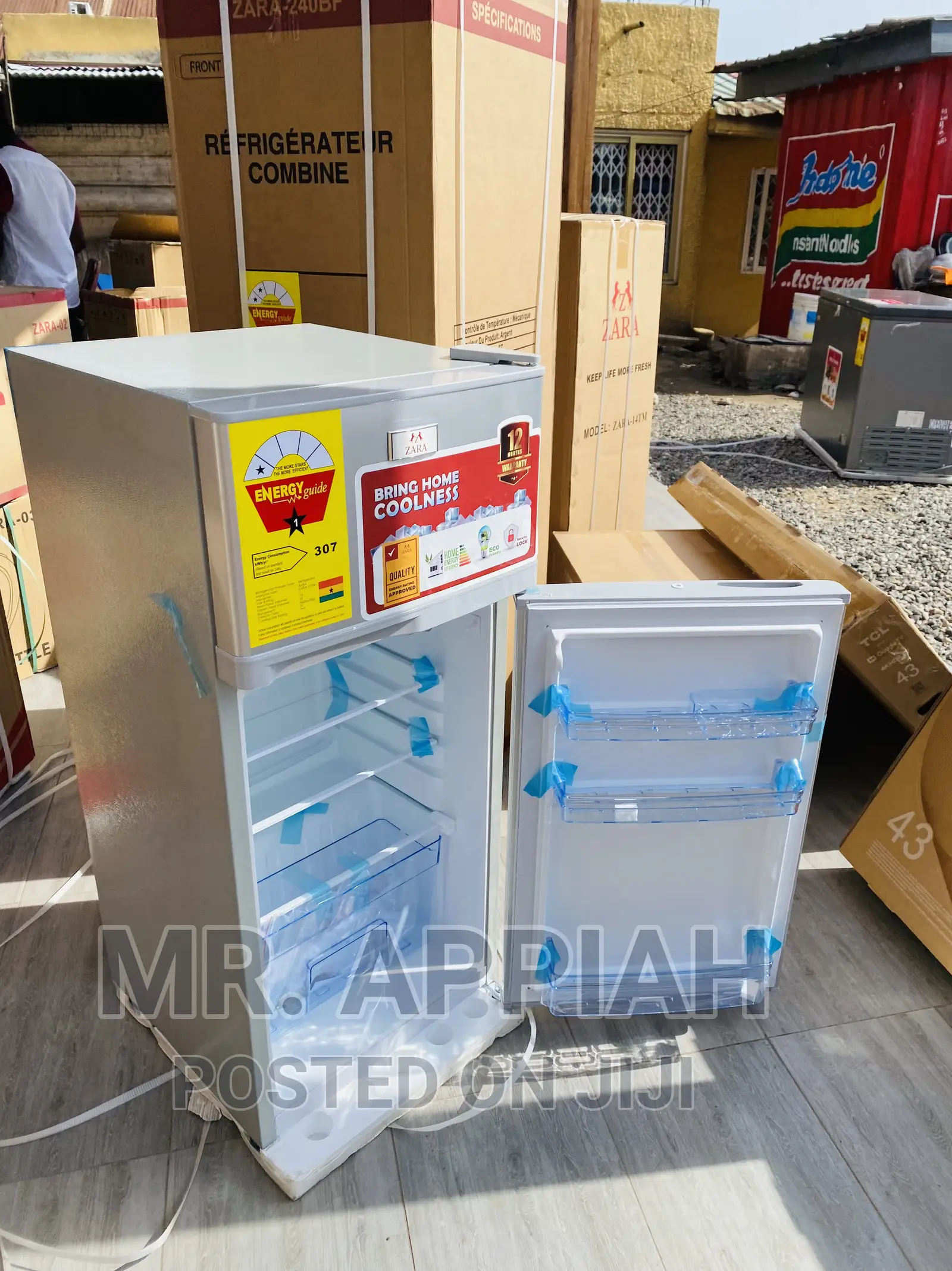 Extremely Chilling Zara 12TM Double Door Refrigerator 