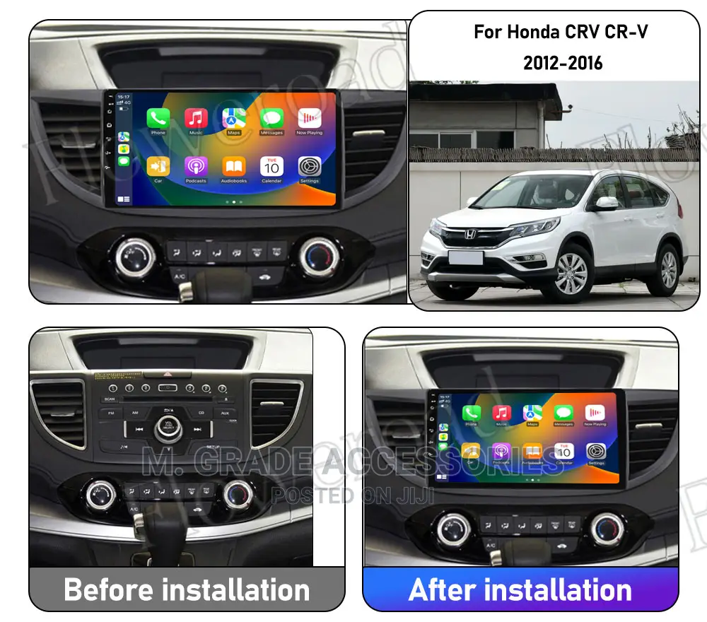 CRV Android Radio Carplay Android Auto