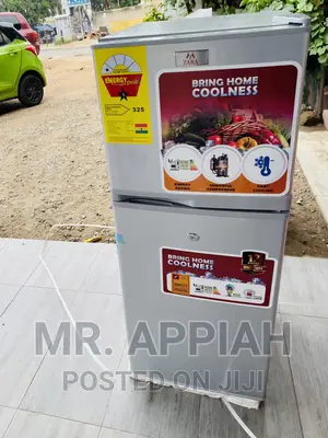 (Silver)Zara 14TM Top Mount Freezer Refrigerator 