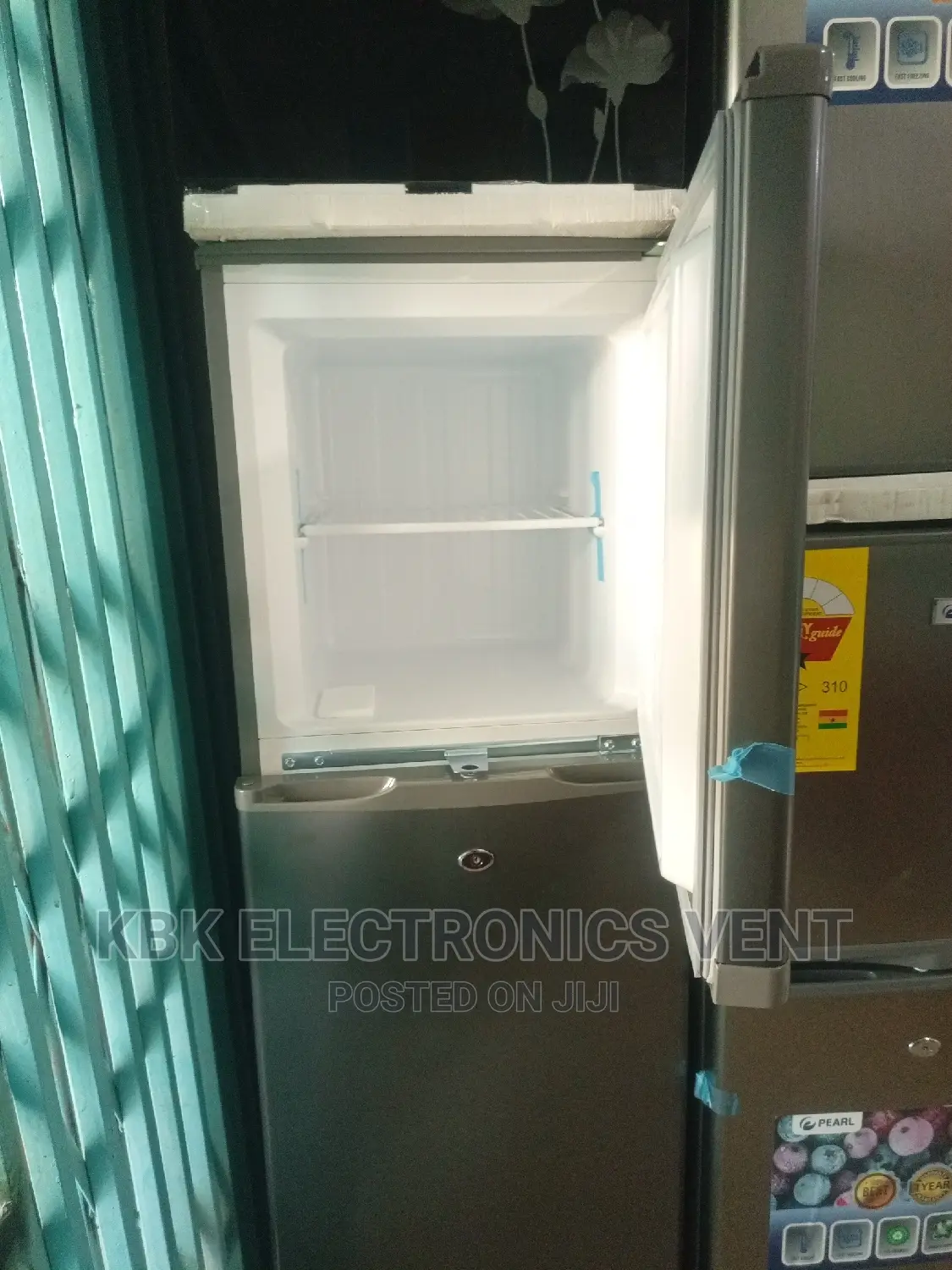 Pearl Fridge Pf270ix(166ltr) Double Door Fridge