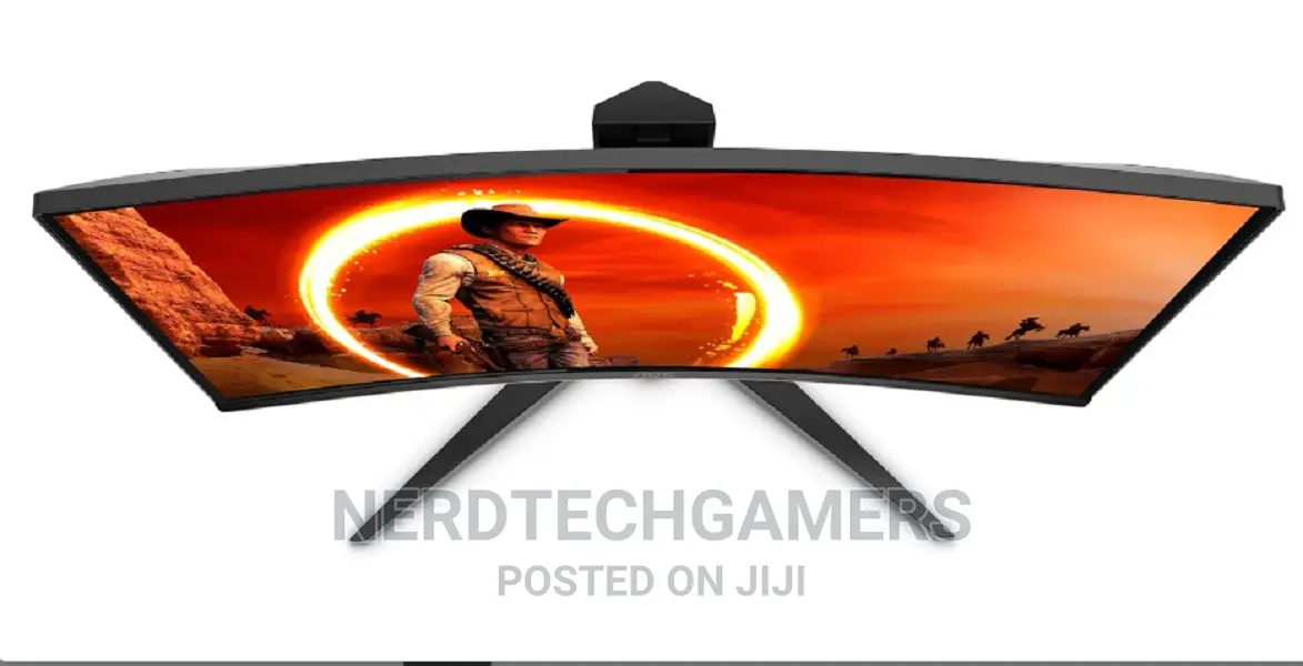 AOC C24G1A 24" Curved Frameless Gaming Monitor, FHD 1920x108