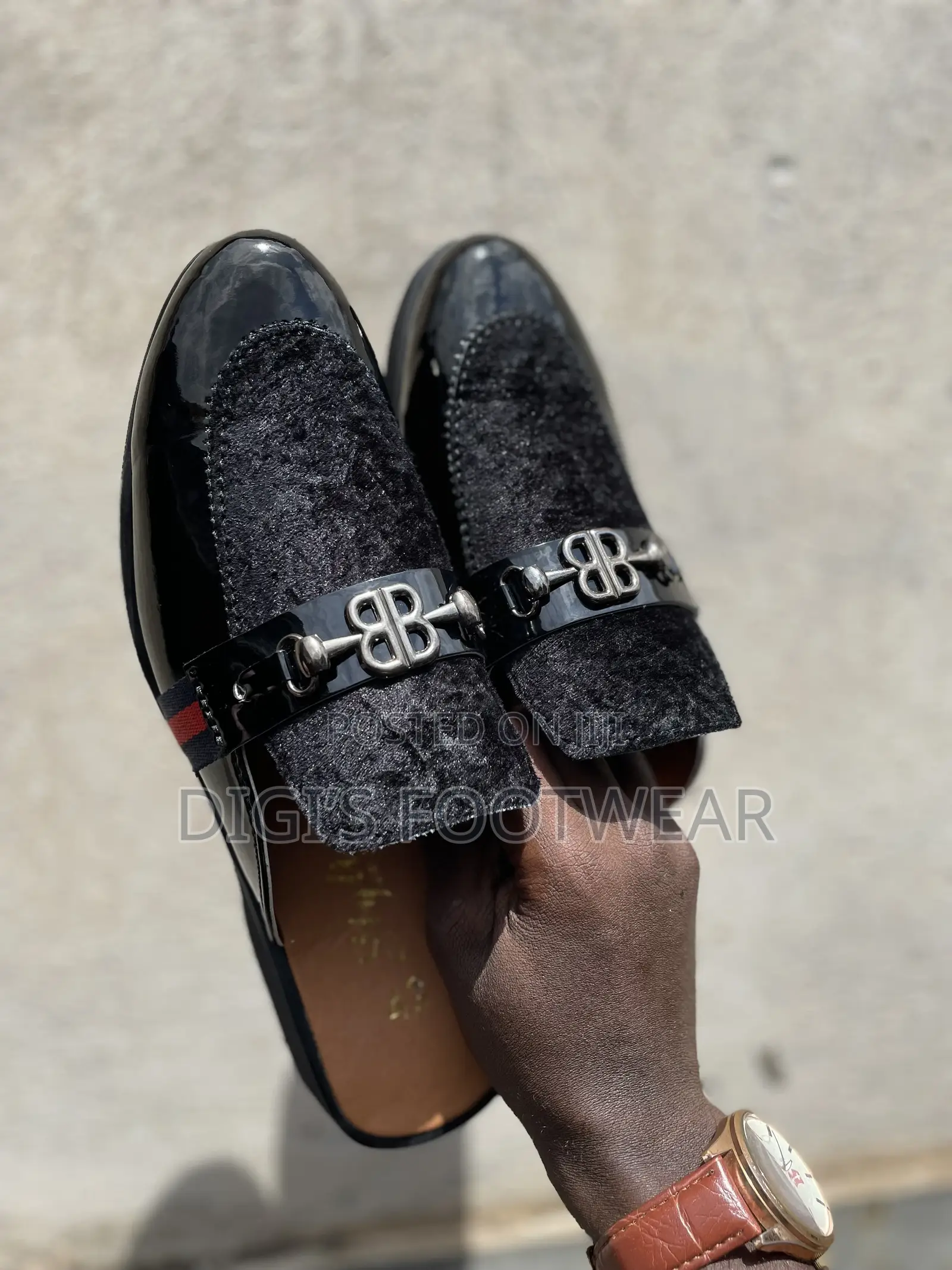 Gucci High Platform Half Shoe