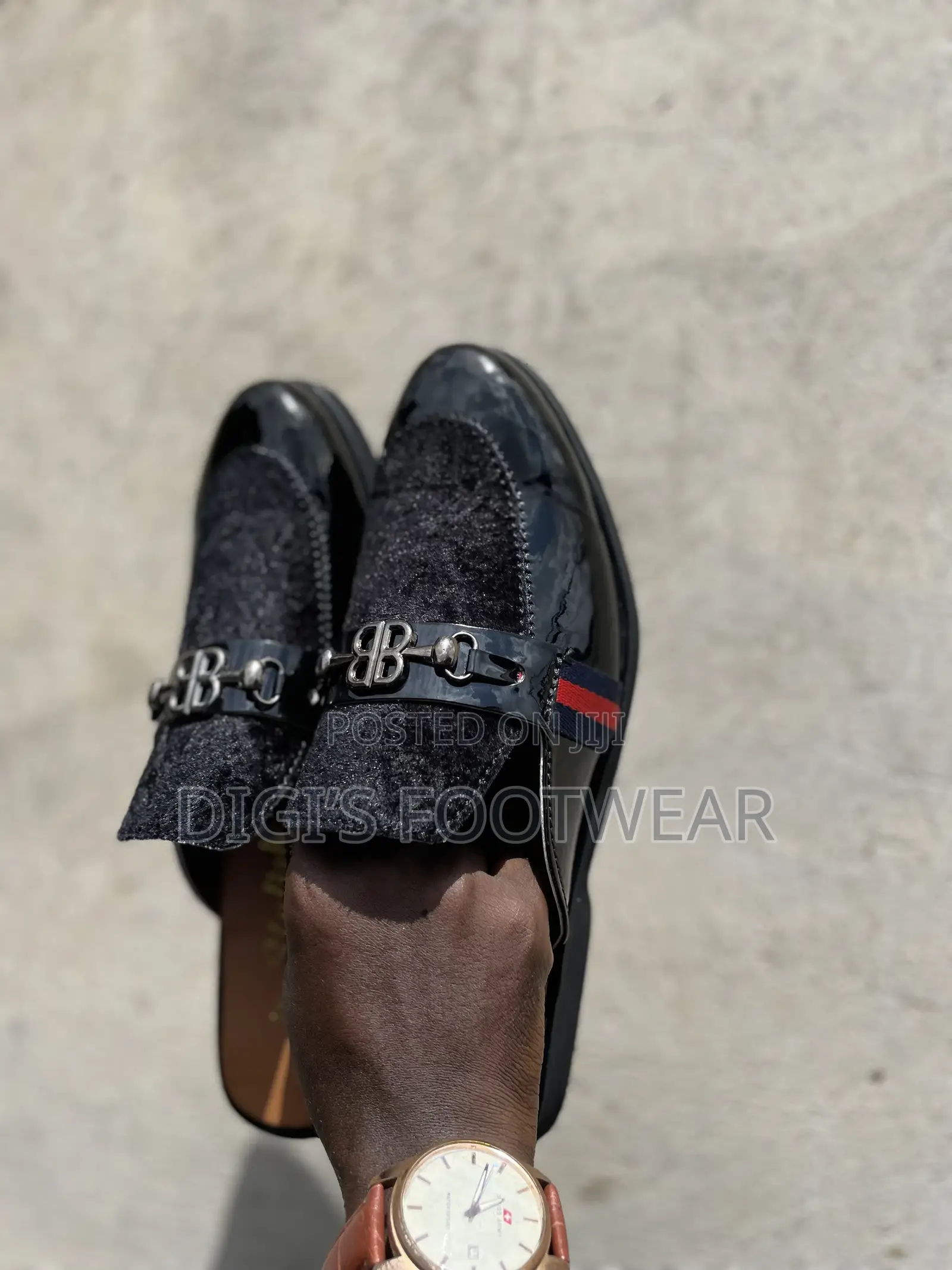 Gucci High Platform Half Shoe