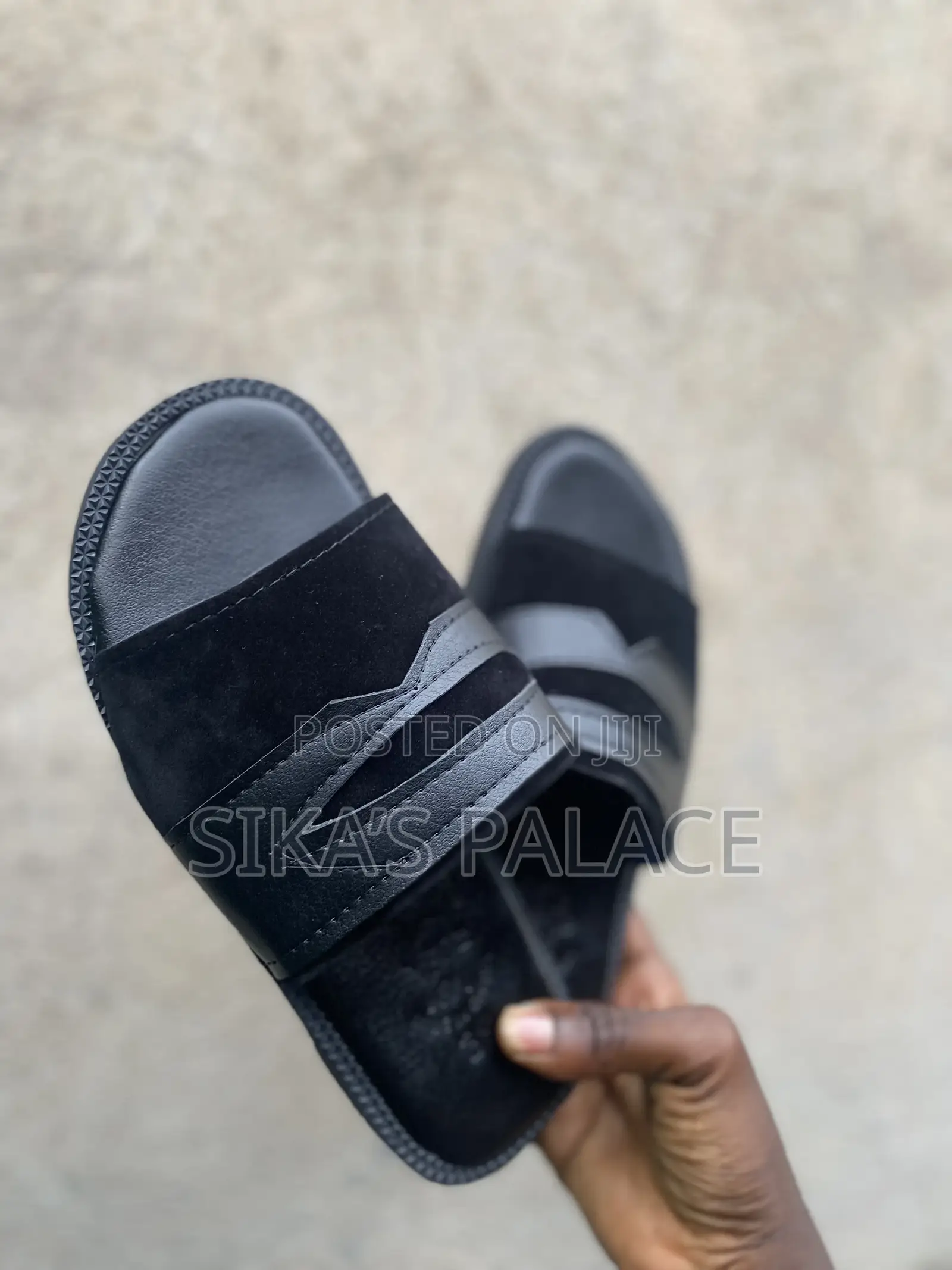 Black Slippers