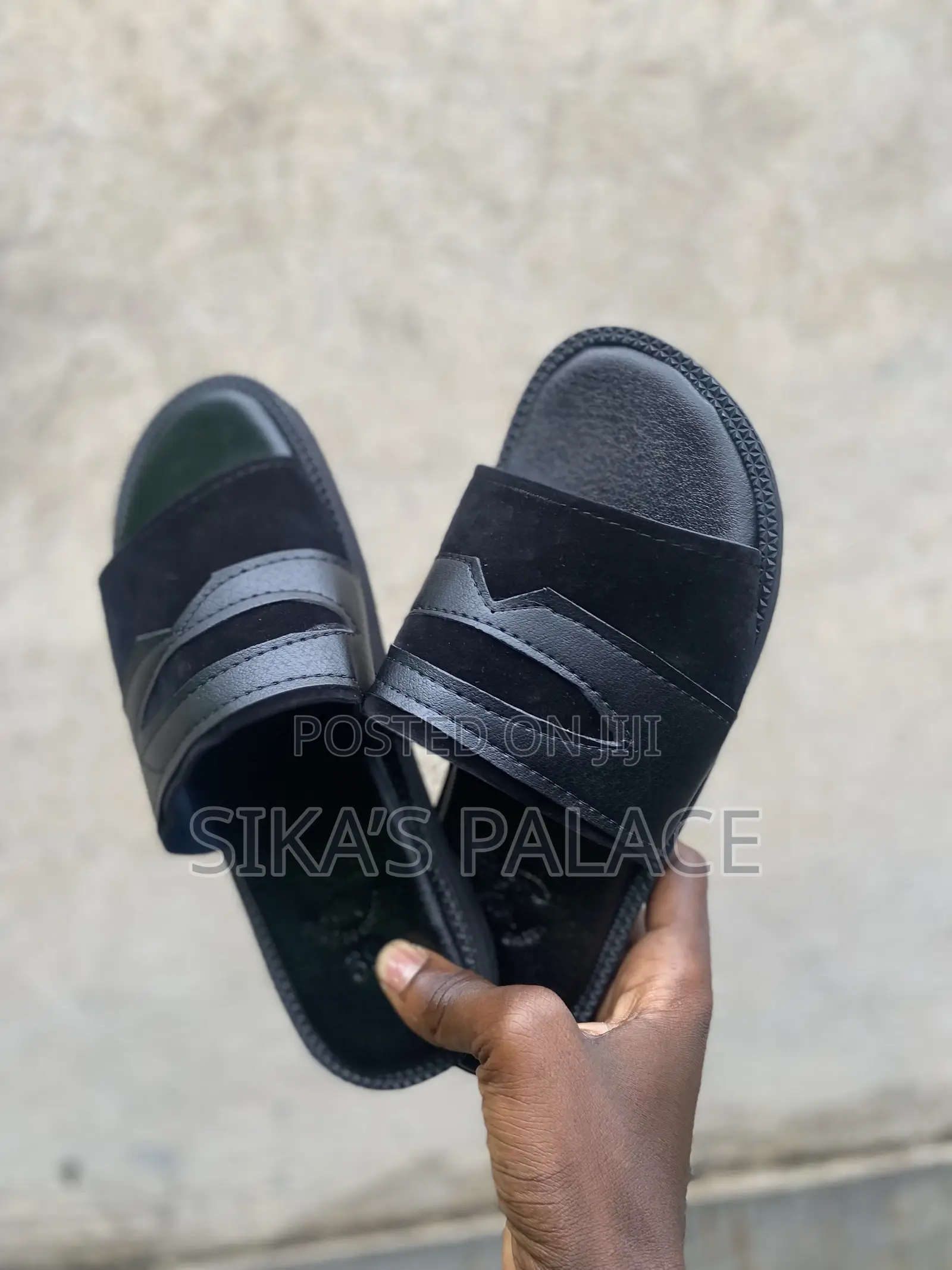 Black Slippers