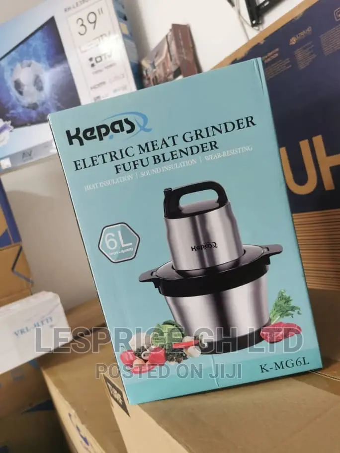 Kepas 6L Stainless Steel Fufu Blender
