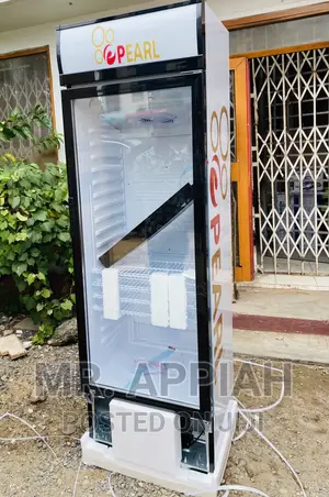 Extremely Quality Pearl PVC 424-2b Single Door Fridge.