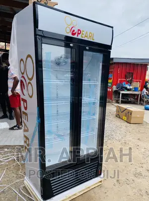 Grab Original Pearl(PVC 622-2B)Display Refrigerator,White