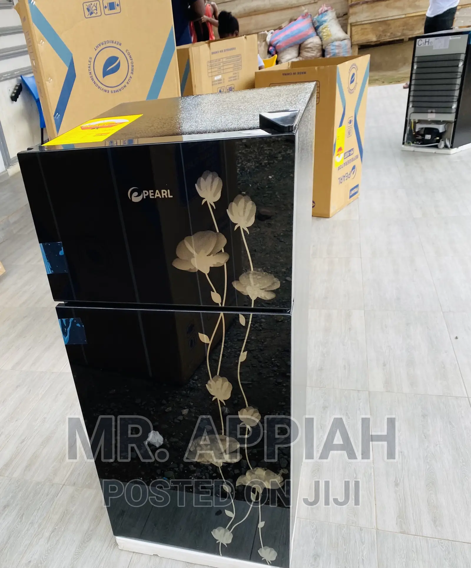 Pearl Double Door Fridge With Mirror Finishing Body(PF-16t)