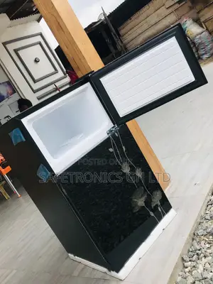 Durable Topfreezer Glass Doubledoor Pf-10t Pearl Fridge 