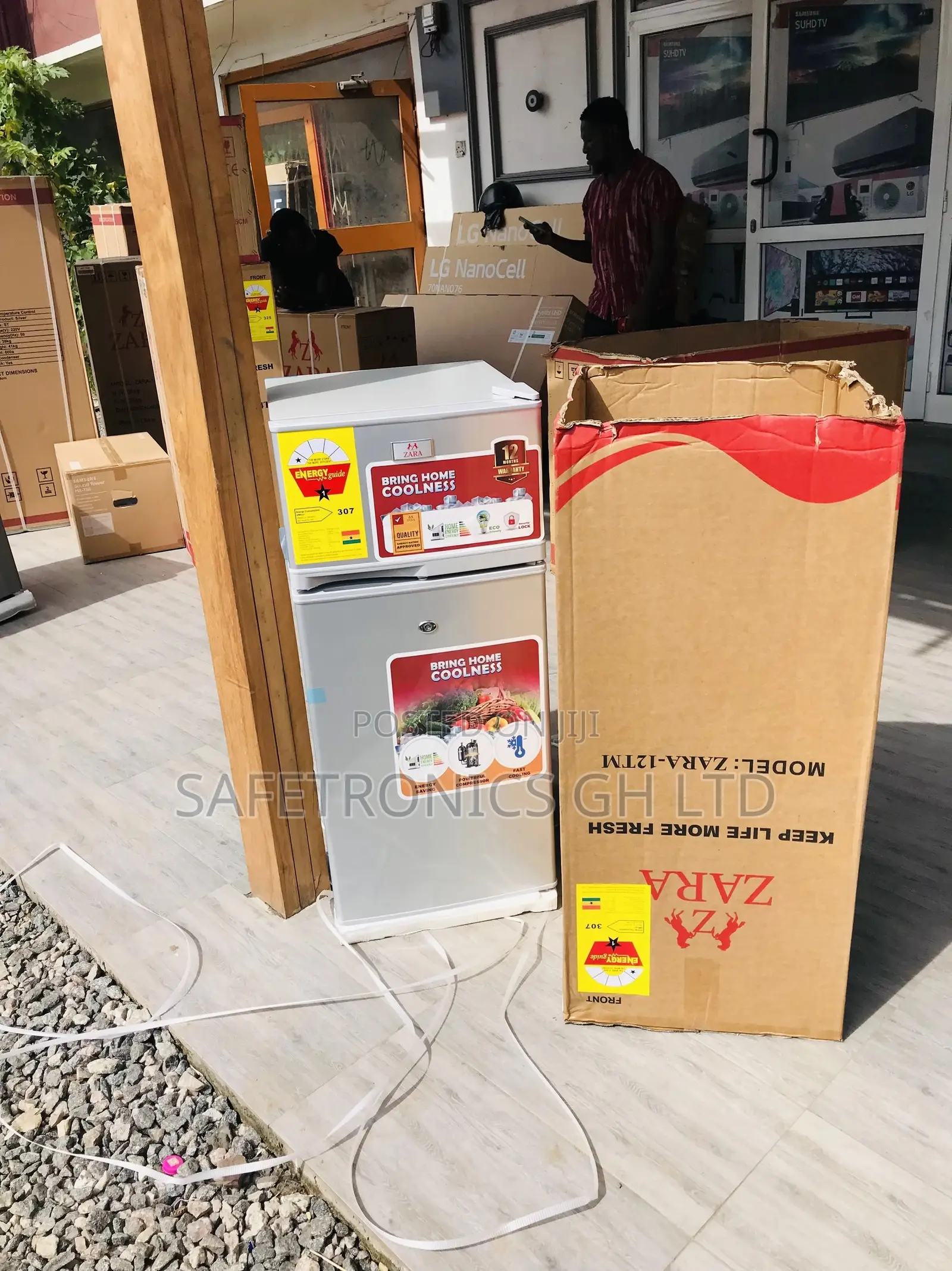 Topfreezer Zara-14tm Doubledoor Quality Fridge 