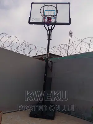 Basketball Stand With Fiber Glass Board