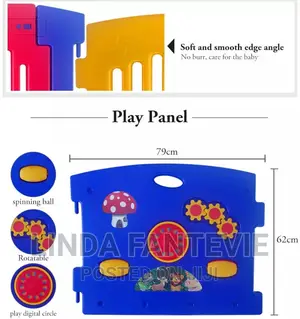 8 Panel S Fence With Balls And Mat
