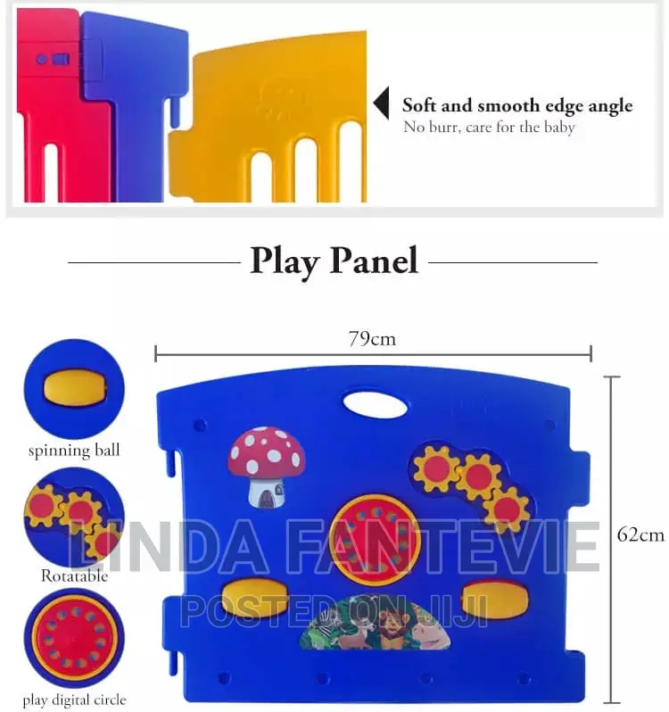 8 Panel S Fence With Balls And Mat