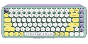 Logitech POP Keys Mechanical Wireless Keyboard With Customiz
