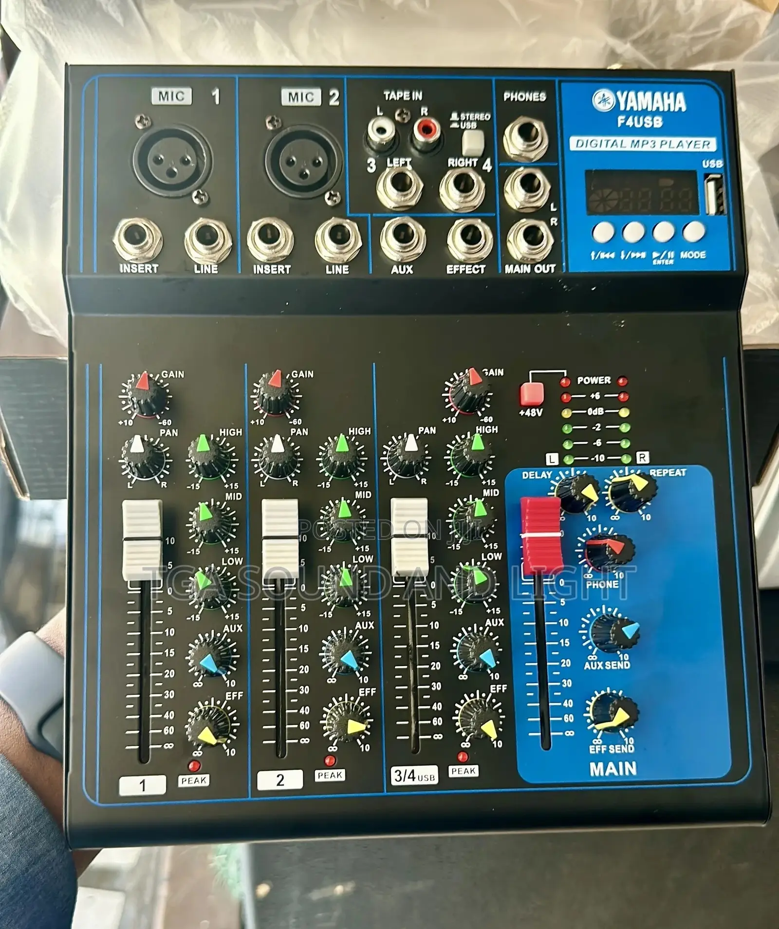 Yamaha 4 Channel Usb Mixer