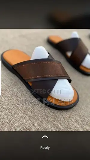 Brown Crocs Slippers