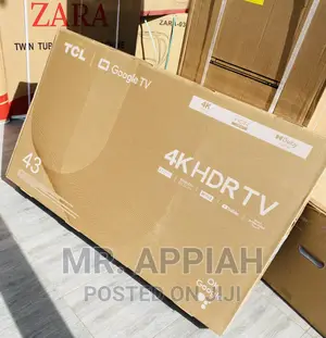 Purchase Authentic TCL 43p635 43” Uhd Google Tv,Black