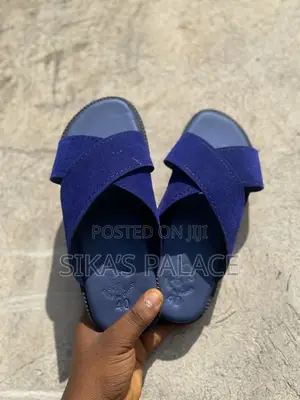 Blue Crocs Slippers