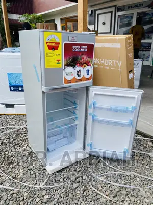Lock and Key Zara 14TM Double Door Refrigerator(Silver).