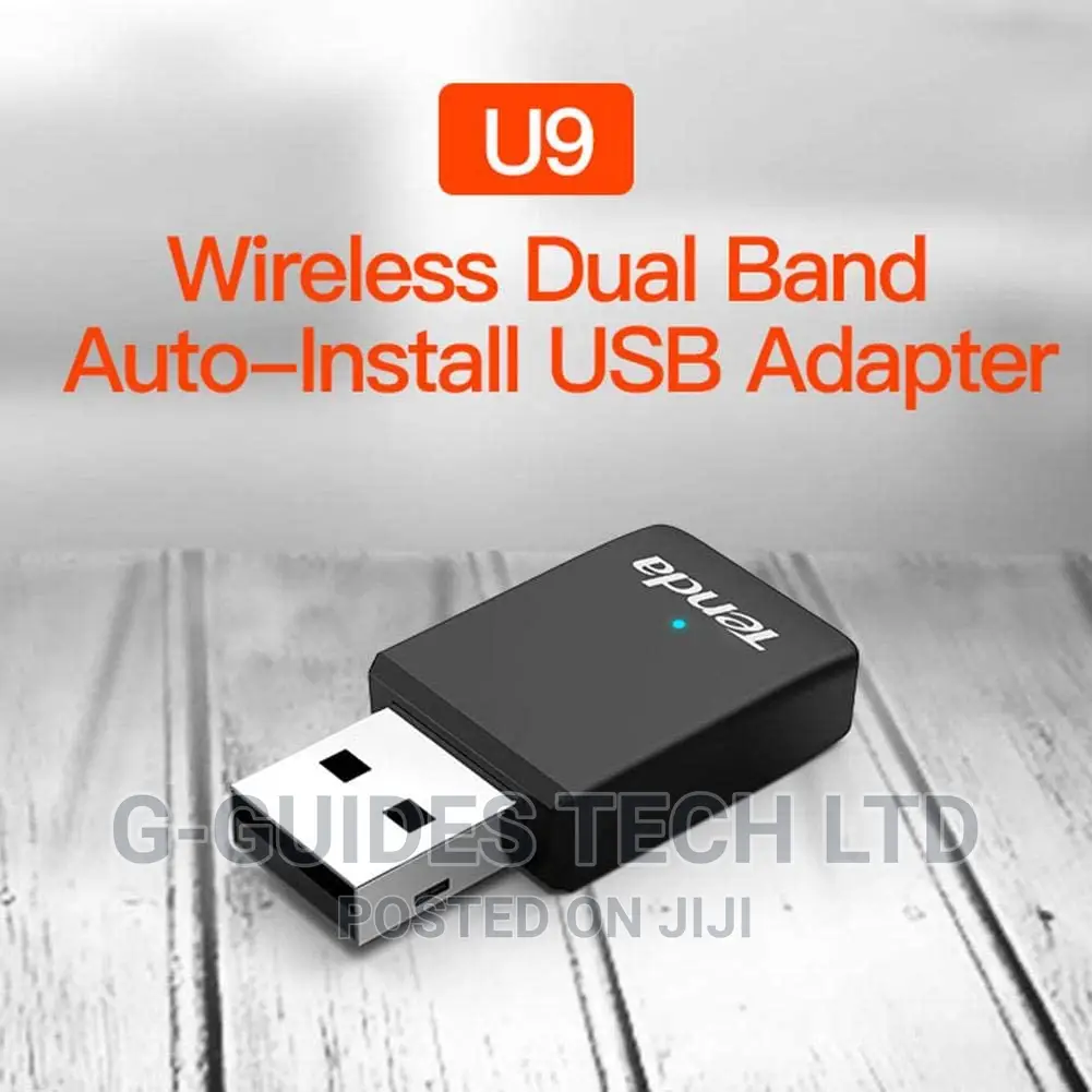 Tenda U9 Ac650 Wireless Dual Band Auto-Install Usb Adapter