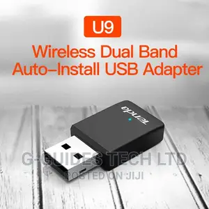 Tenda U9 Ac650 Wireless Dual Band Auto-Install Usb Adapter