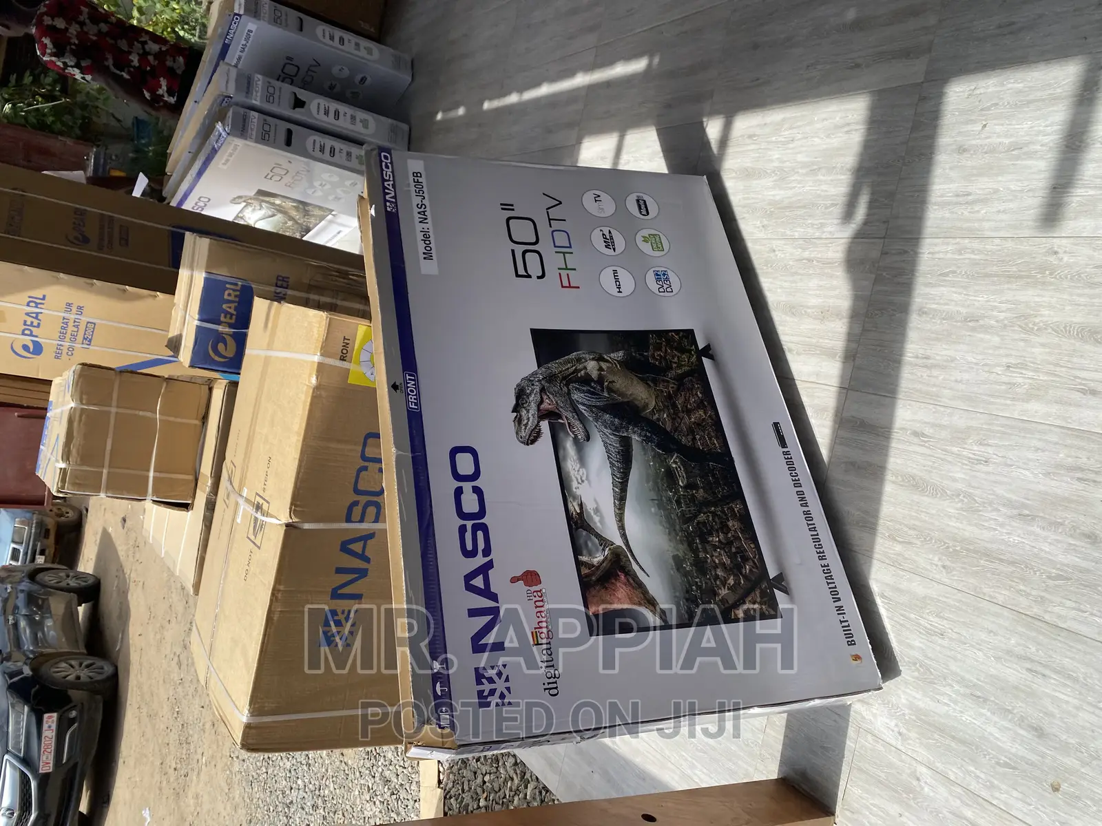 Purchase Authentic Nasco 50” FHD Satelite LED Tv(Black).
