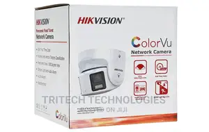 Hikvision 4mp Panoramic Colorvu Fixed Turret Ip Camera Dome