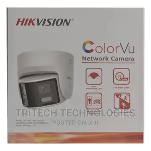 Hikvision 4mp Panoramic Colorvu Fixed Turret Ip Camera Dome