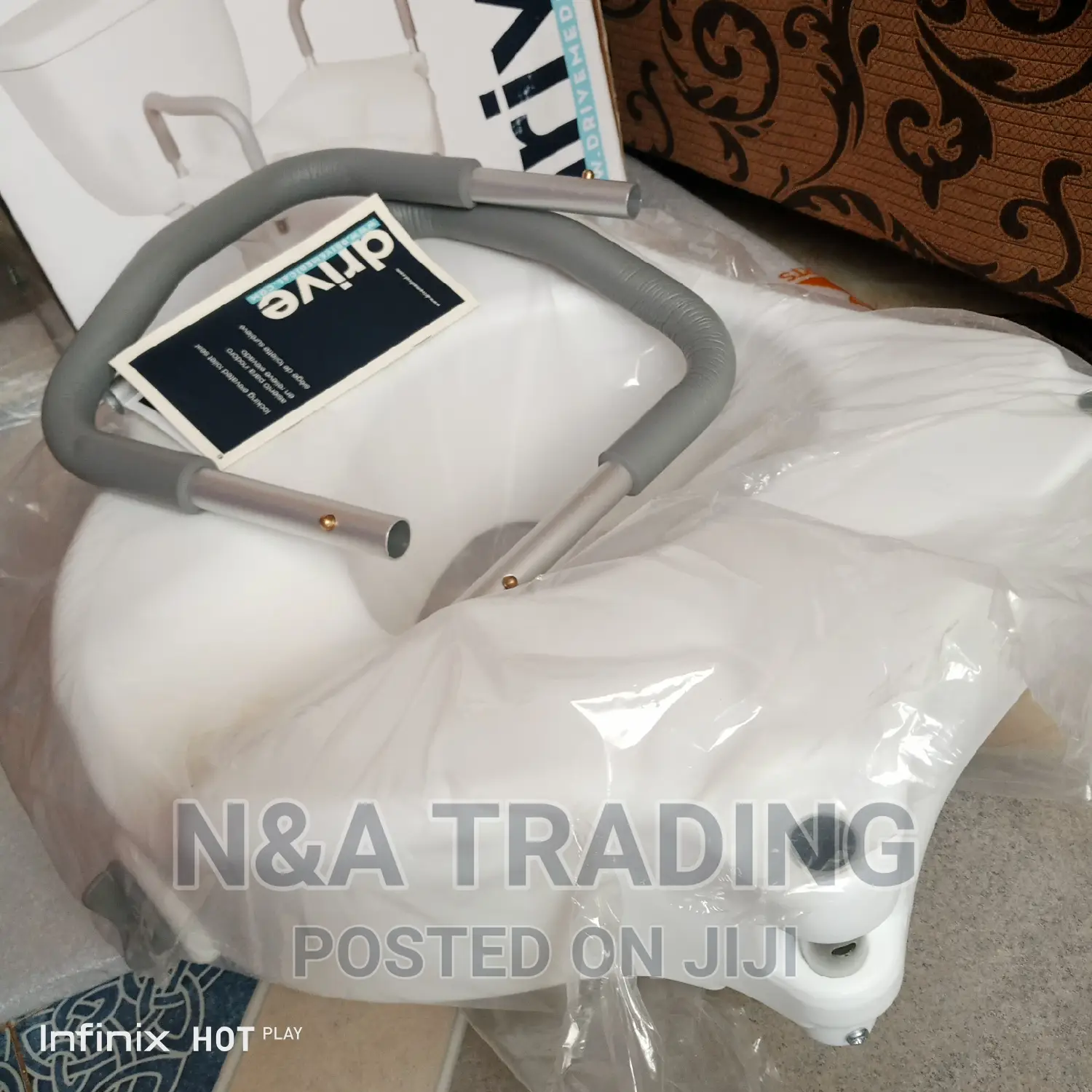Drive Locking Elevated Toilet Seat