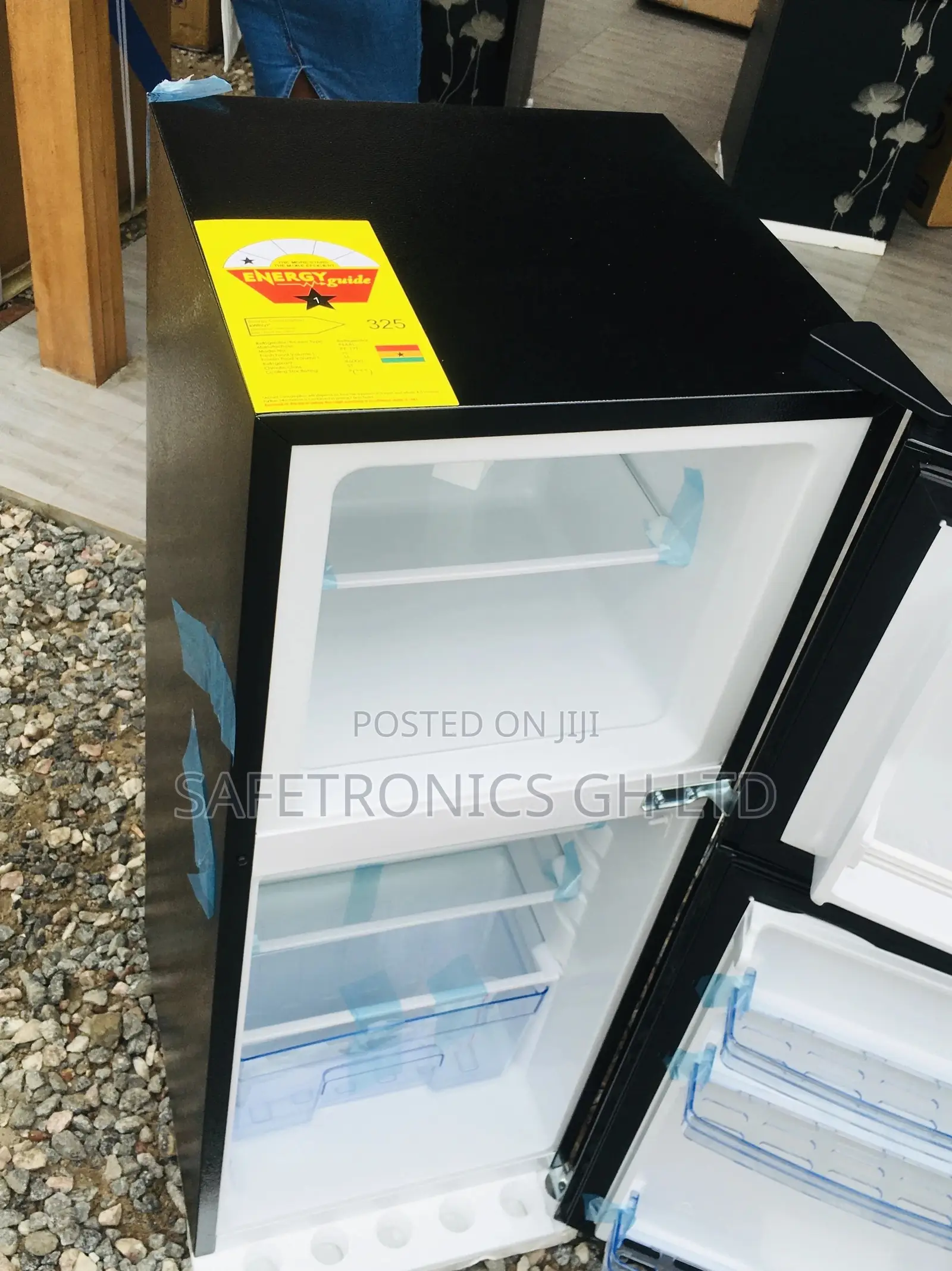 Grab Doubledoor Pf-17t Topfreezer Pearl Glass Door Electric