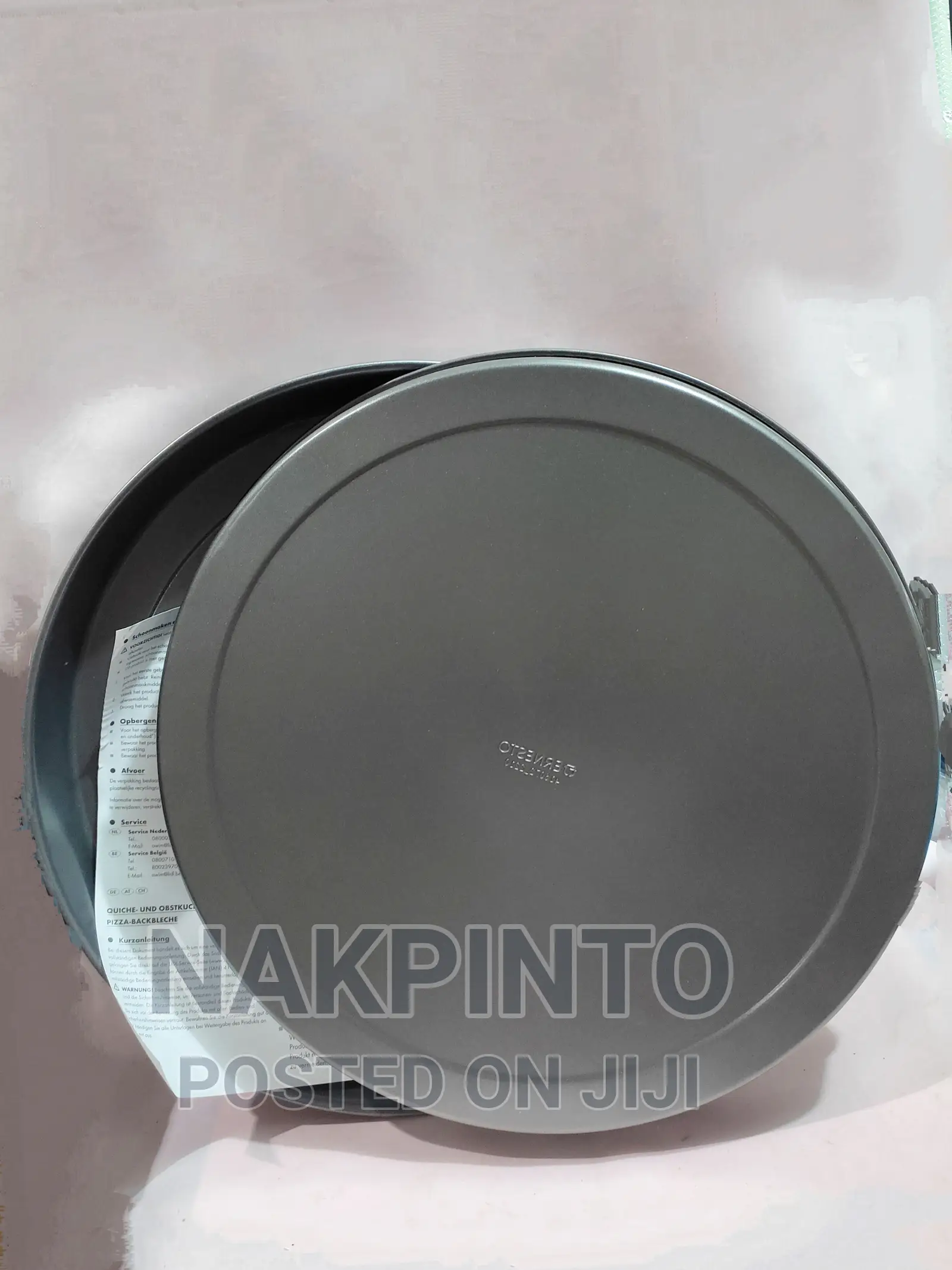 2 Set Pizza Pan. Cake Pan