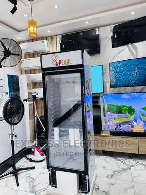 Super Cool  PVC 424-2b Display Fridge Pearl Single Door