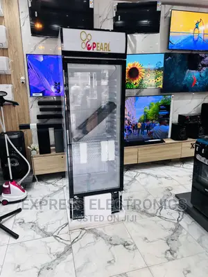 Stainless Steel Display Fridge PVC 424-2b Pearl